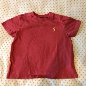 baby 👶🏽 item - Ralph Lauren red shirt